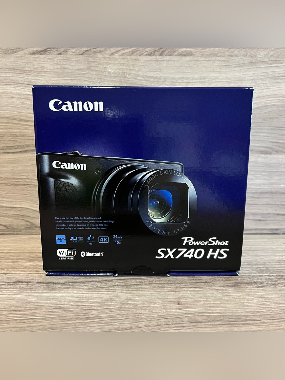 Canon PowerShot SX740HS Digital Camera - PSSX740HS (Black)